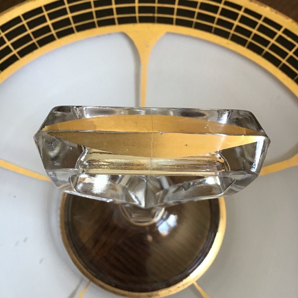 Vintage Mid-Century Modern Atomic Living Glass Appetizer Serving Tray - Picture 4 of 7